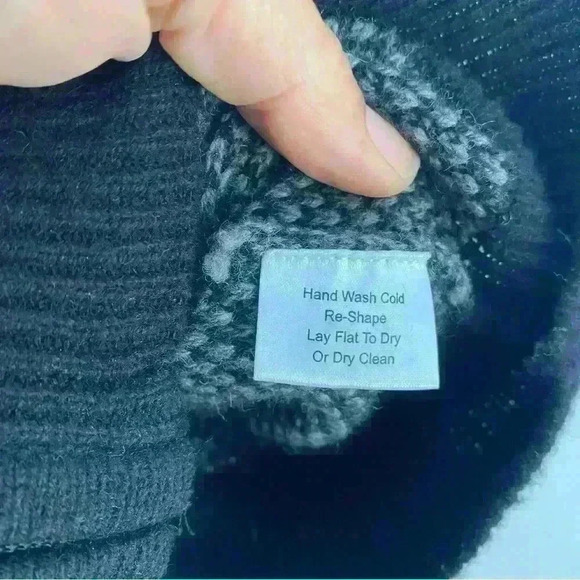 Jos.A.Bank Reserve Full zip wool blend Academia elbow patch sweater-SZ Large - Picture 3 of 8